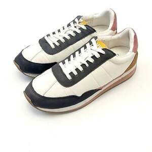 Madewell League Sneakers Washed Nubuck Suede Retro Women's Size 7